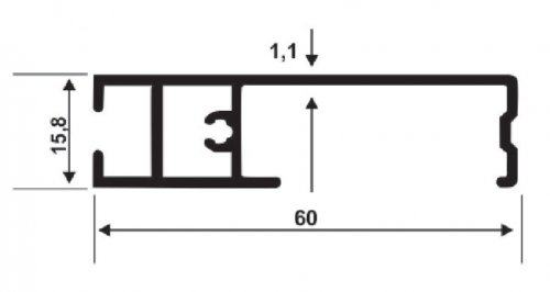 پروفیل آلومینیومی کابین دوش