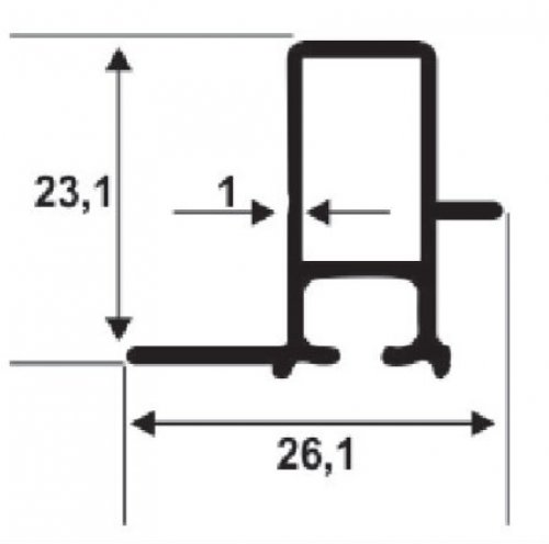 پروفیل آلومینیومی کابین دوش