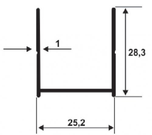 پروفیل آلومینیومی کابین دوش