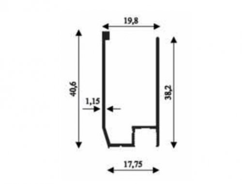 پروفیل آلومینیومی کابین دوش