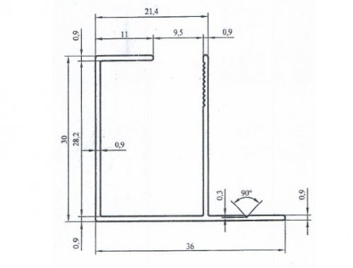 پروفیل آلومینیومی کابین دوش