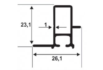 پروفیل آلومینیومی کابین دوش